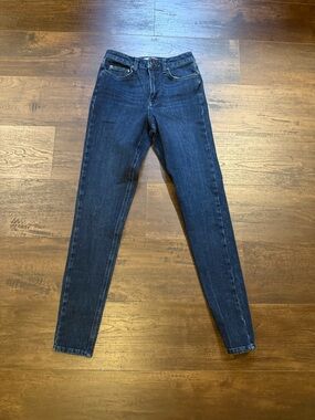 Reiss Dark Blue High-Rise Skinny Jeans